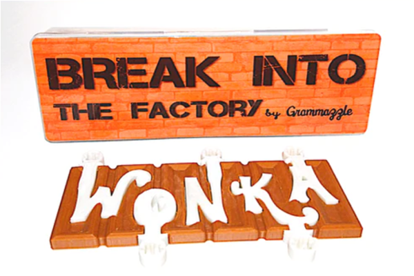 "Enter the room" inspirado en Roald Dahl - Grammazzle