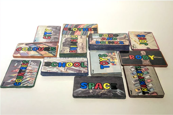 Ordena las letras de la palabra con "Cups" - Grammazzle