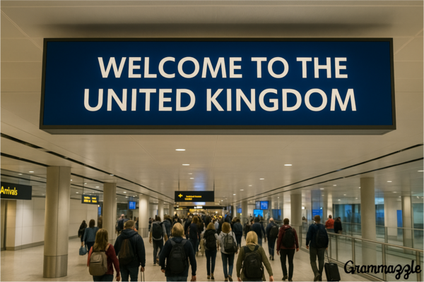 United Kingdom (UK) is totally different - Grammazzle