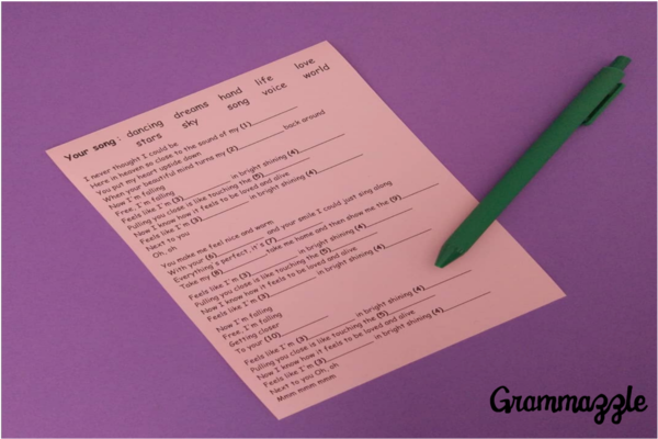 "Your song" (Canción Eurovisión 2018) - Grammazzle